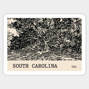 South Carolina USA Sticker